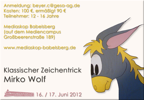 Zeichentrick Mirko Wolf